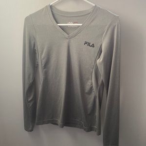 Gray Flia sport compression shirt